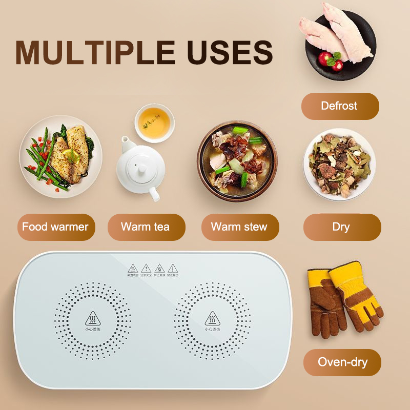 Fondue Set Electric - Electric Warming Tray Food Constant Temperature