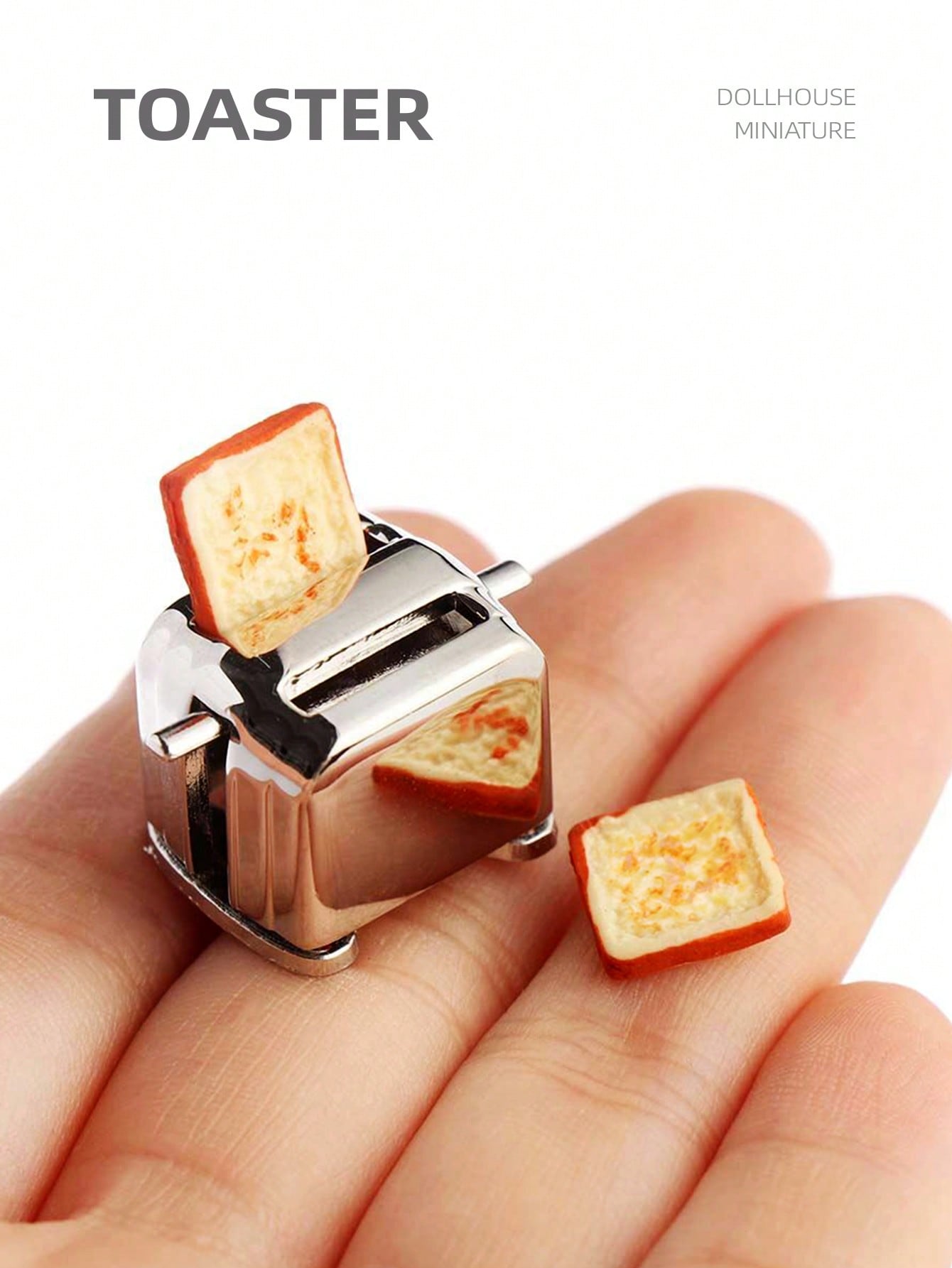 1:12 Dollhouse Miniature Toast - Kitchen Appliances List review and price