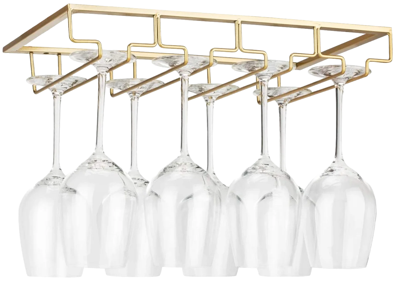 1PCS Wine Glass Rack Under Cab - Kitchen Appliances Shelves review and price