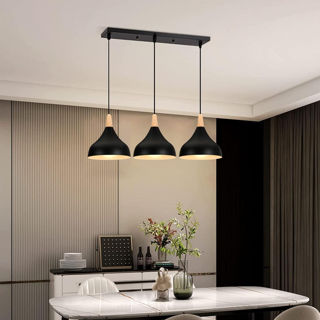 Nordic Wood LED Pendant Lights - Kitchen Appliances In White review and price