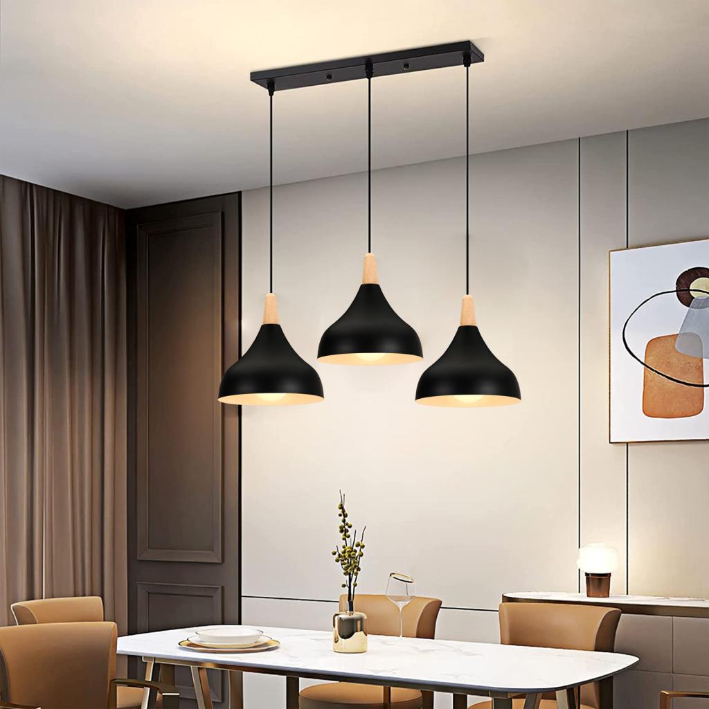 Nordic Wood LED Pendant Lights - Kitchen Appliances In White review and price