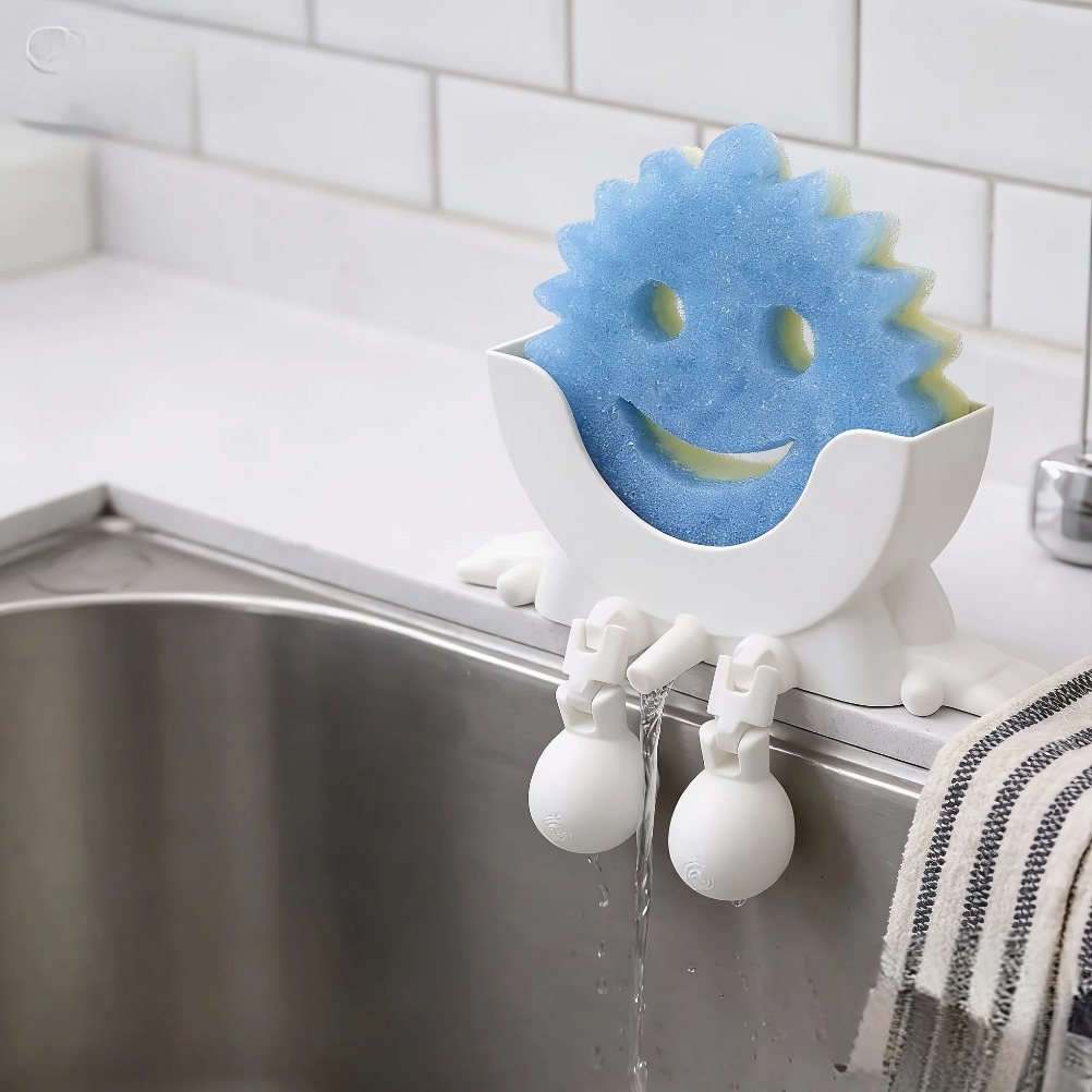 Drainable Soap & Sponge Holder - Kitchen Appliances Shelves review and price
