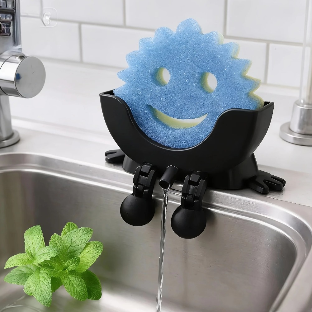 Drainable Soap & Sponge Holder - Kitchen Appliances Shelves review and price