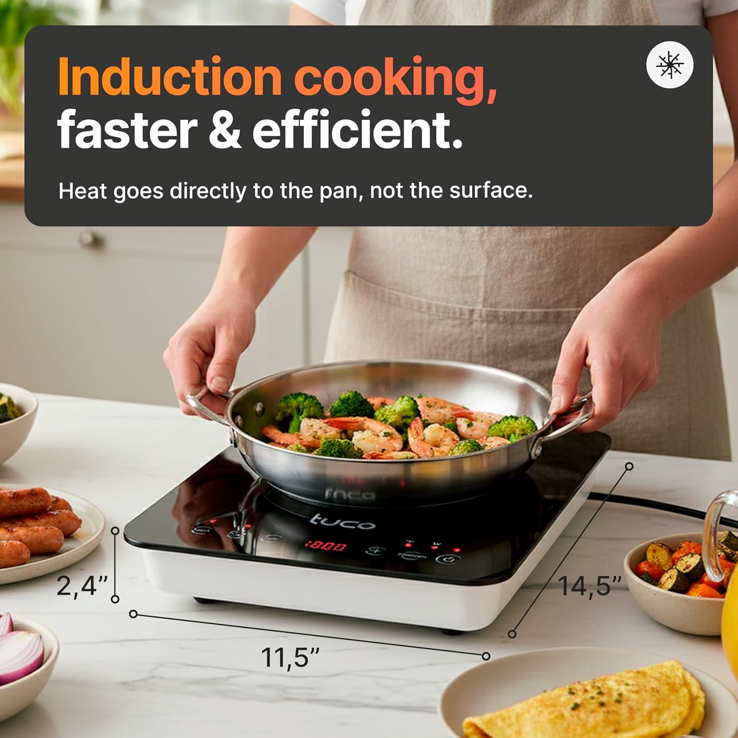 Portable Induction Cooktop Bur - Induction Cooktop Portable review and price