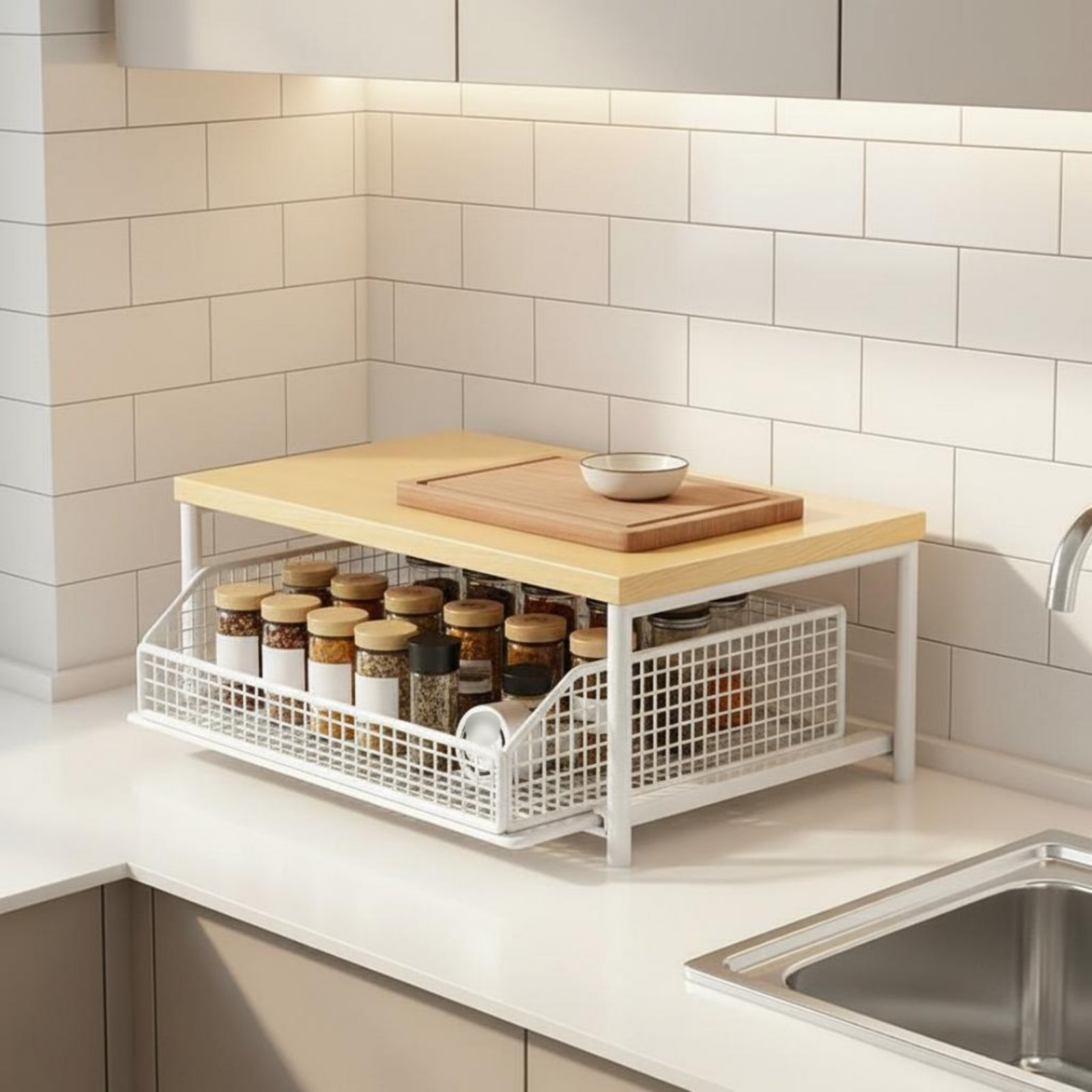 2-Tier Kitchen Counter Rack Sp - Kitchen Appliances Shelves review and price