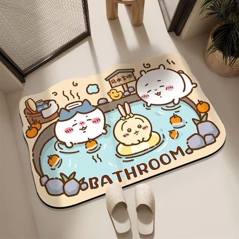 Chiikawa Floor Mat Quick-dryin - Kitchen Appliances Brand review and price