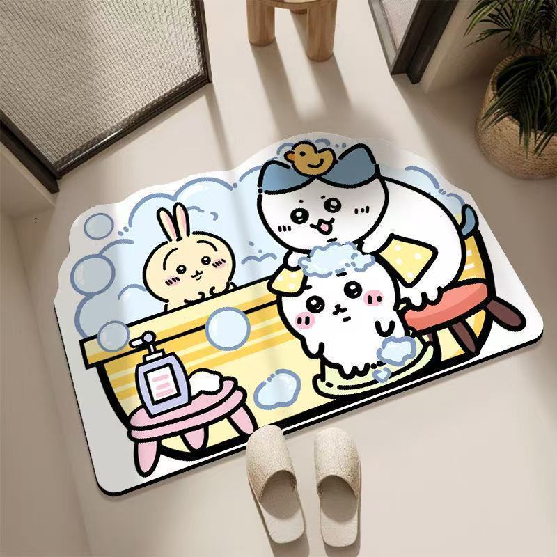 Chiikawa Floor Mat Quick-dryin - Kitchen Appliances Brand review and price