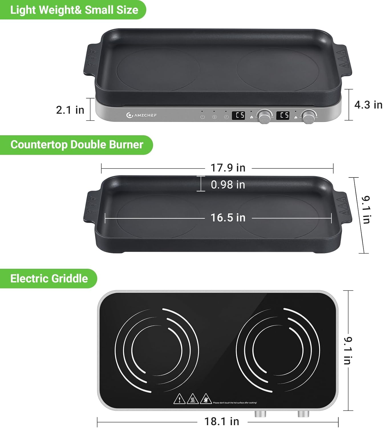 Double Induction Cooktop with  - Induction Cooktop Portable review and price