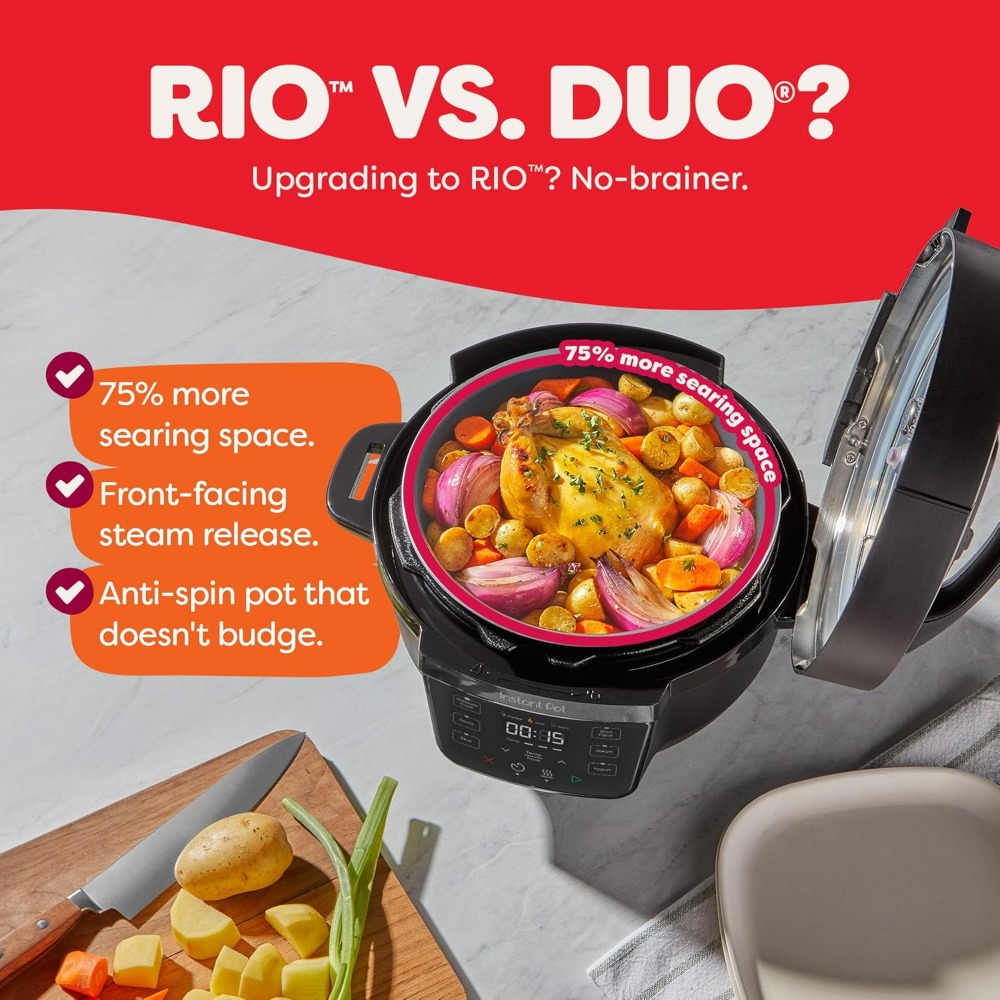 Instant Pot 4QT RIO Mini 7-in- - Instant Pot Pressure Cooker review and price