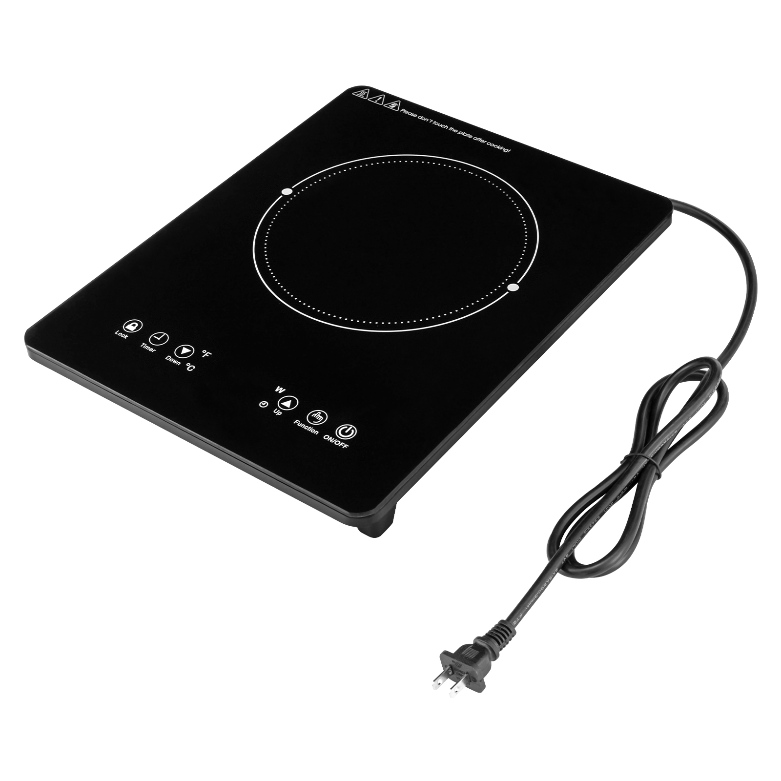 1800W Induction Cooktop Hot Pl - Induction Cooktop Portable review and price
