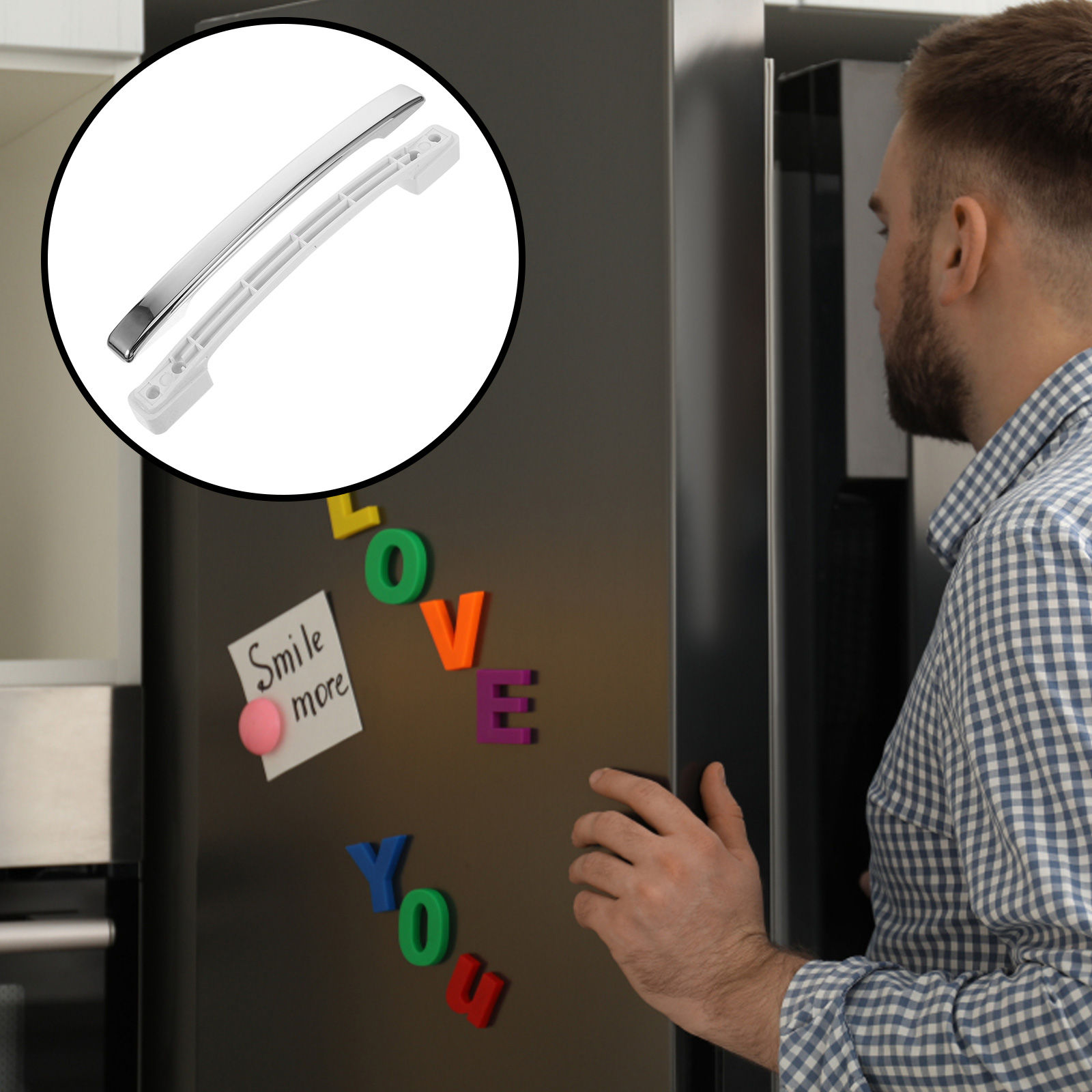1pc Refrigerator Handle Door F - Kitchen Appliances List review and price