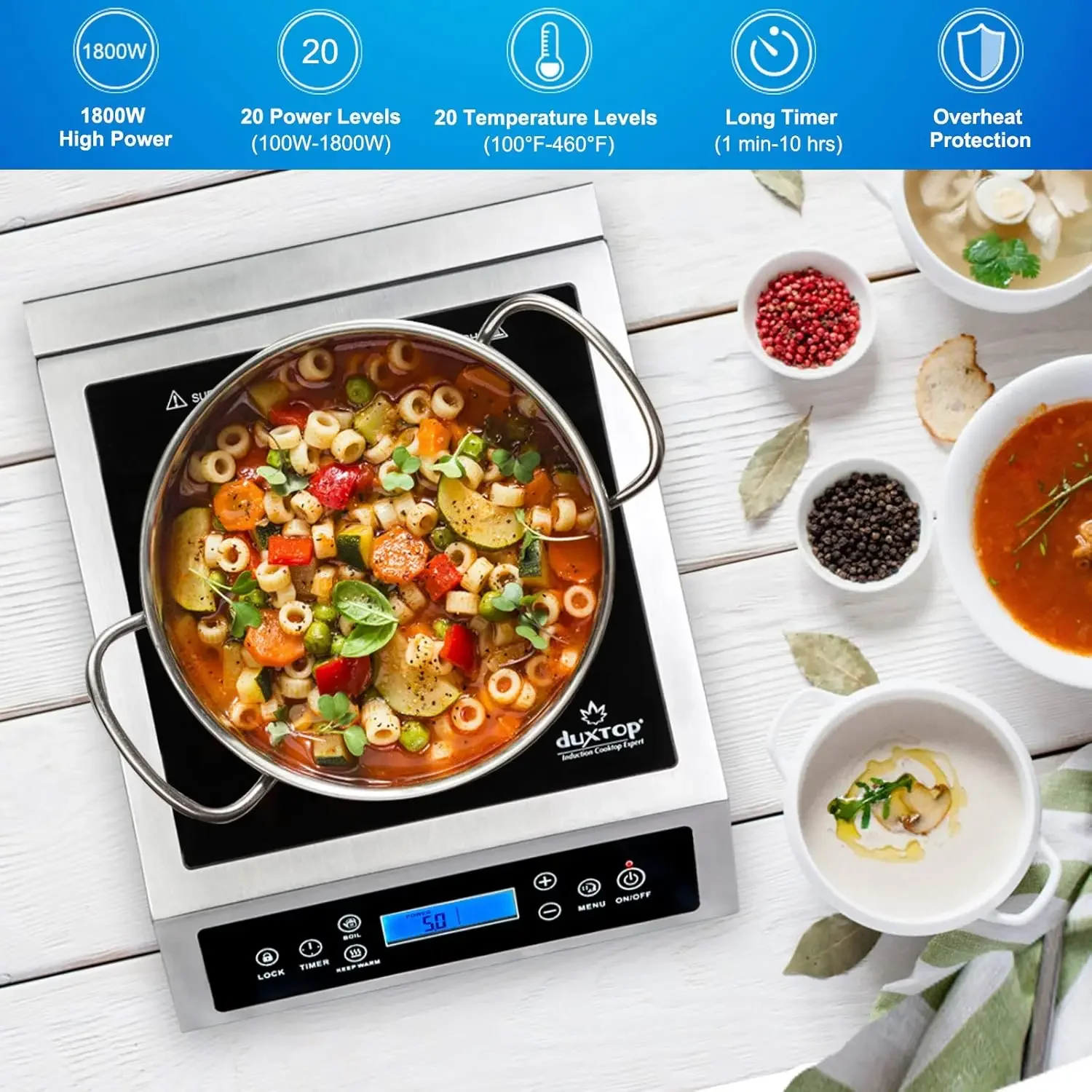 Professional Portable Inductio - Induction Cooktop Portable review and price