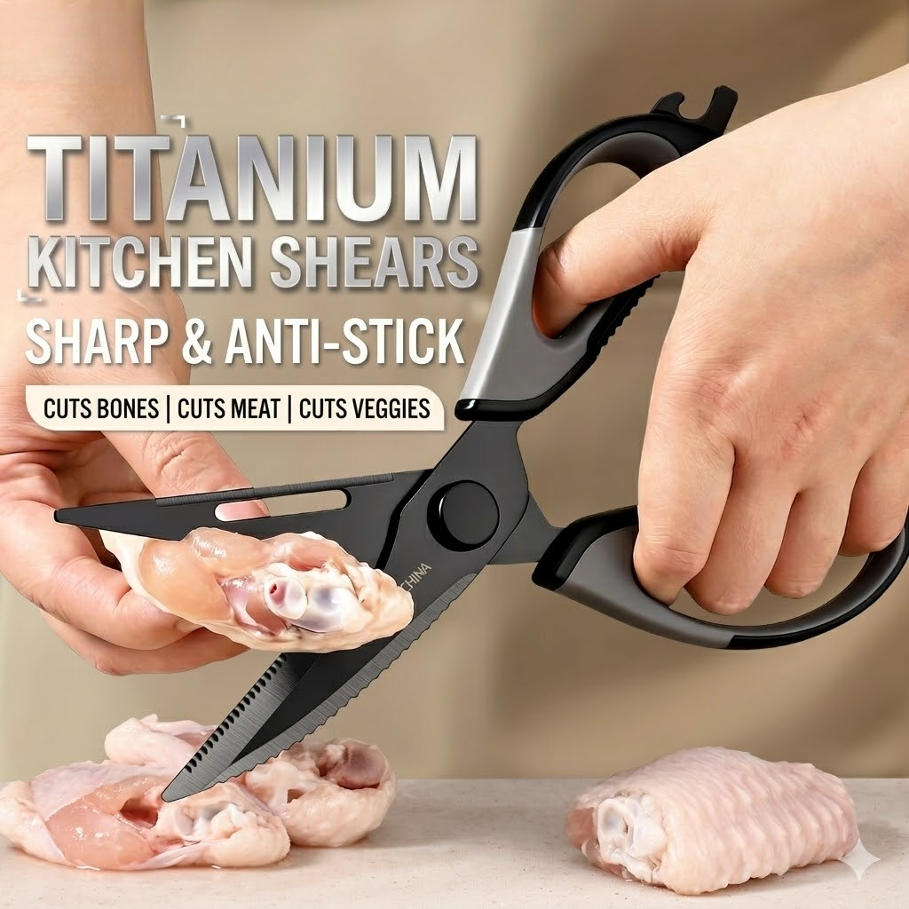 Kitchen scissors Titanium Chic - Kitchen Appliances Brand review and price