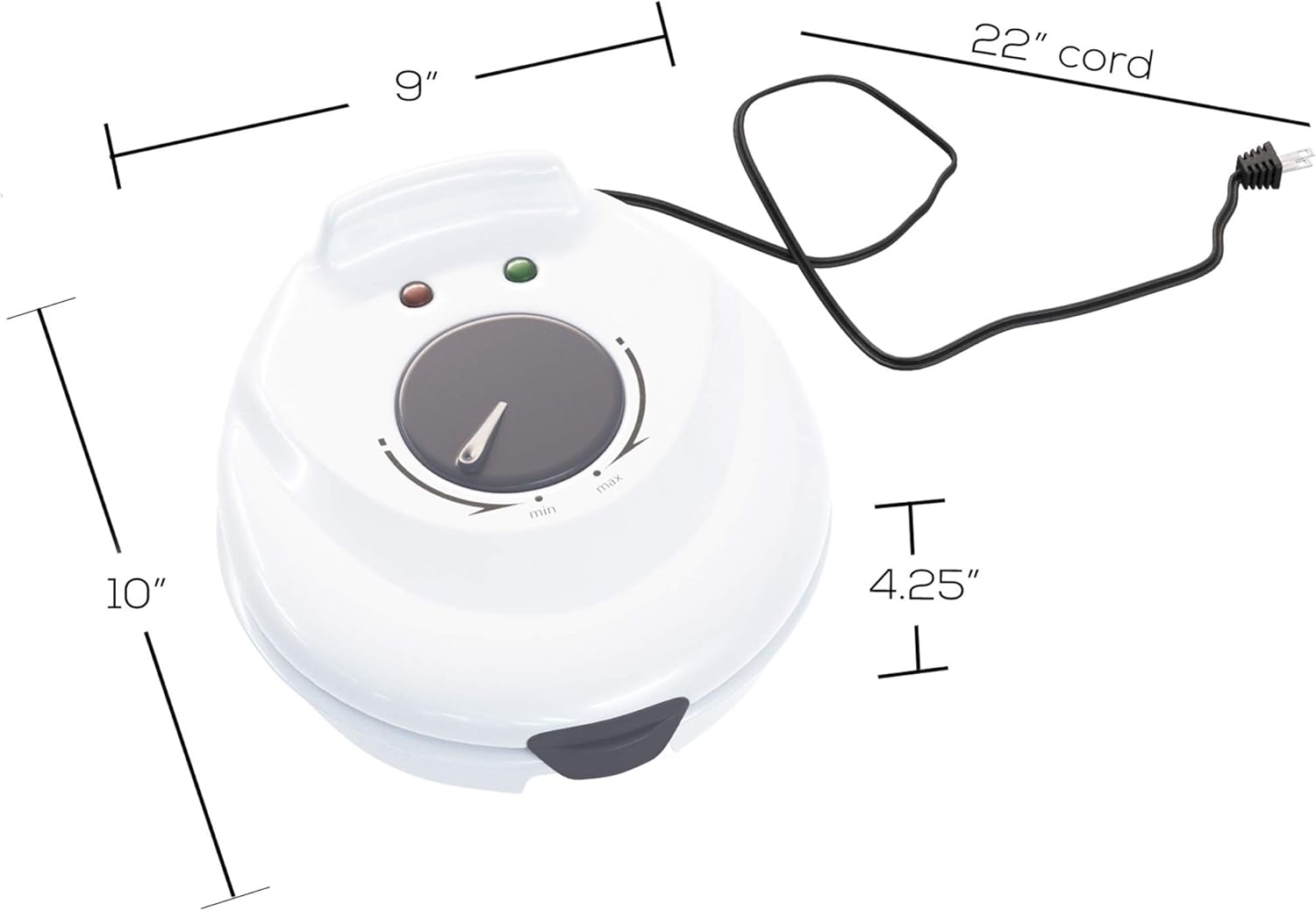 Electric Waffle Cone Maker wit - Kitchen Appliances In White review and price