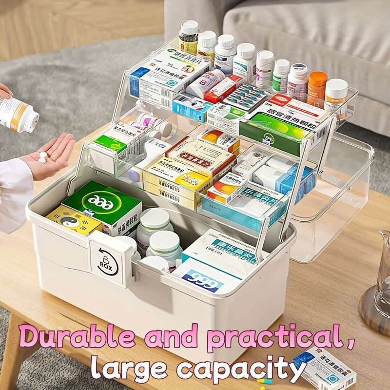 Large White Medicine Organizer - Kitchen Appliances In White review and price