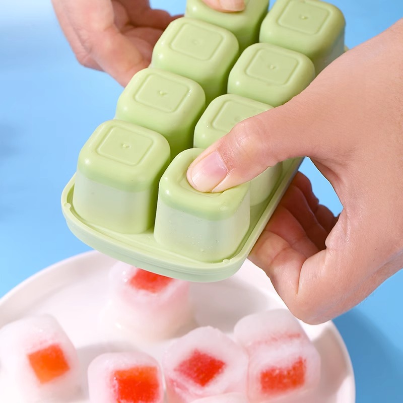 8-Grid Ice Cube Trays Silicone - Kitchen Appliances Shelves review and price