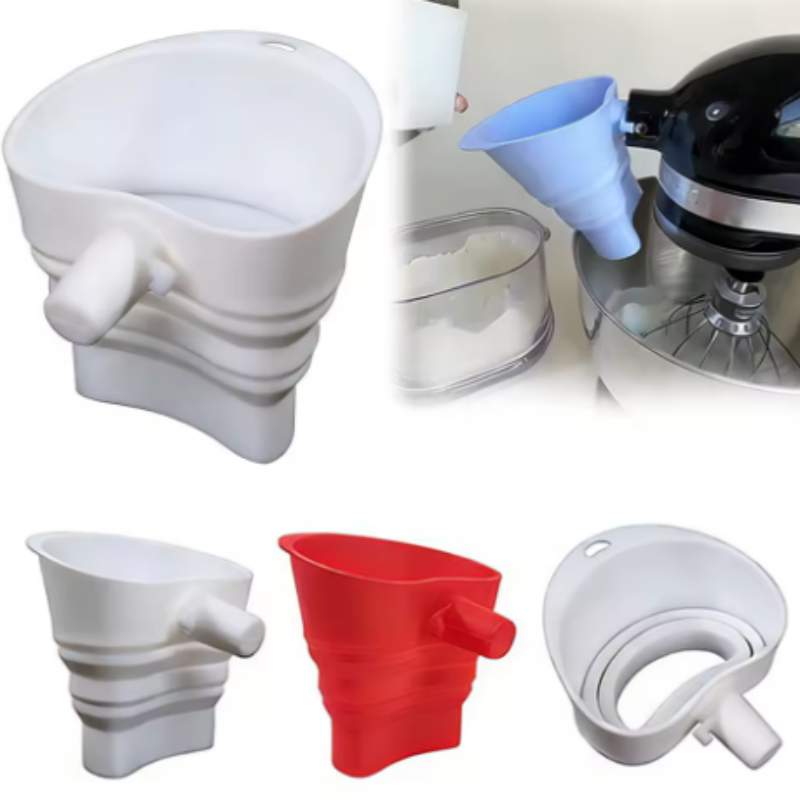 1/3pcs mix Silicone Flour Funn - Kitchen Appliances Restaurant review and price